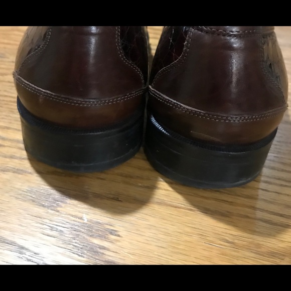 Johnston & Murphy Shoes Men’s Brown size 9 W - Picture 8 of 8